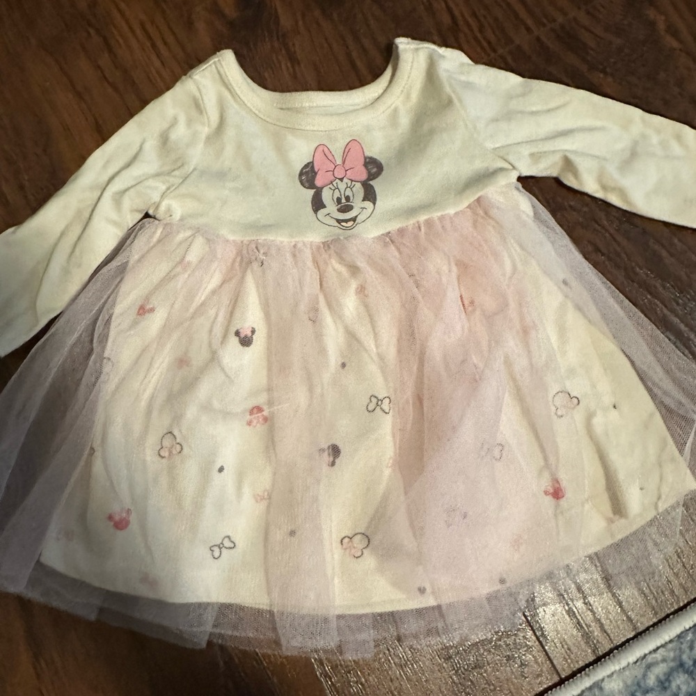 Carter's Disney© Minnie Mouse Dress and Leggings Set for Baby 0-3mo